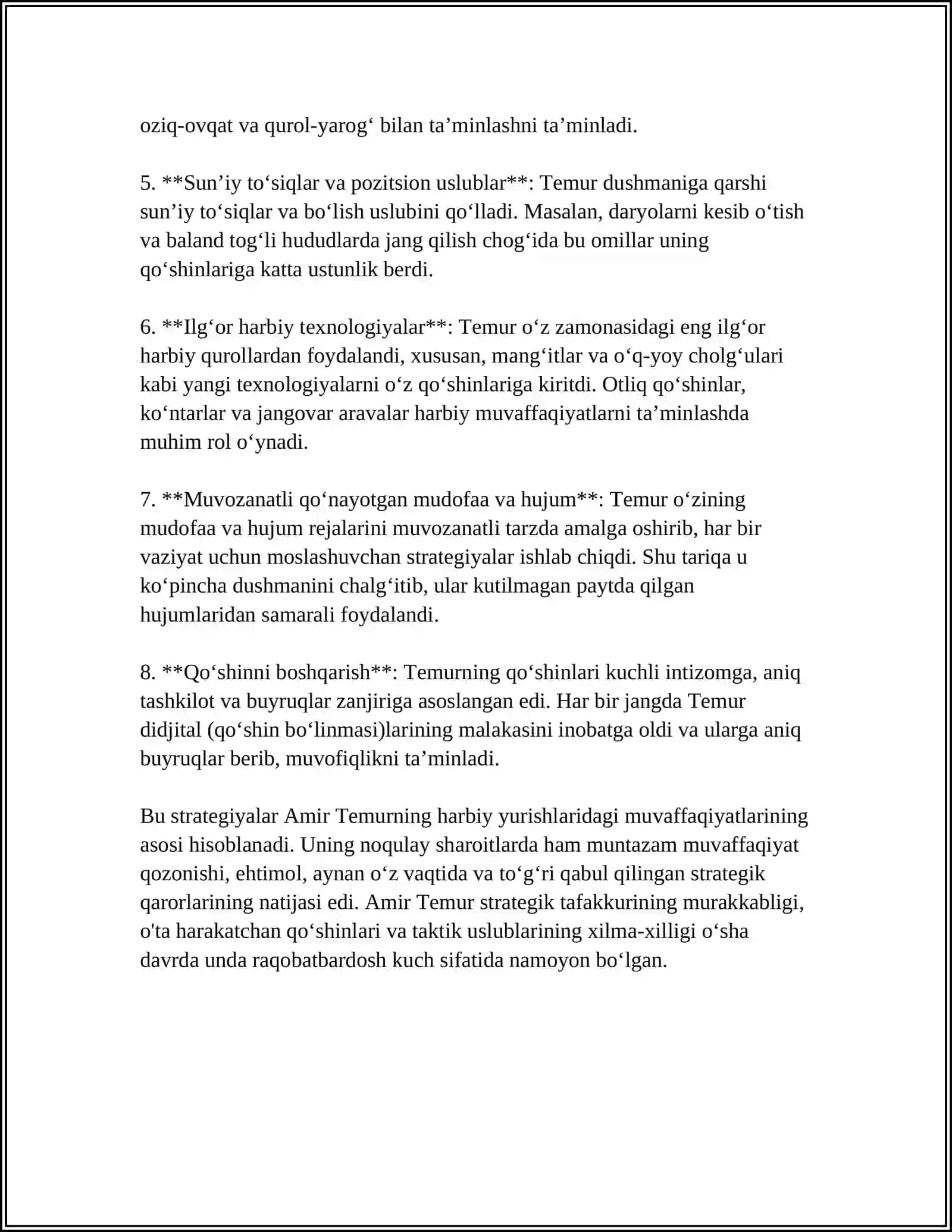 AMIR TEMUR BUYUK DAVLAT ARBOBI 4