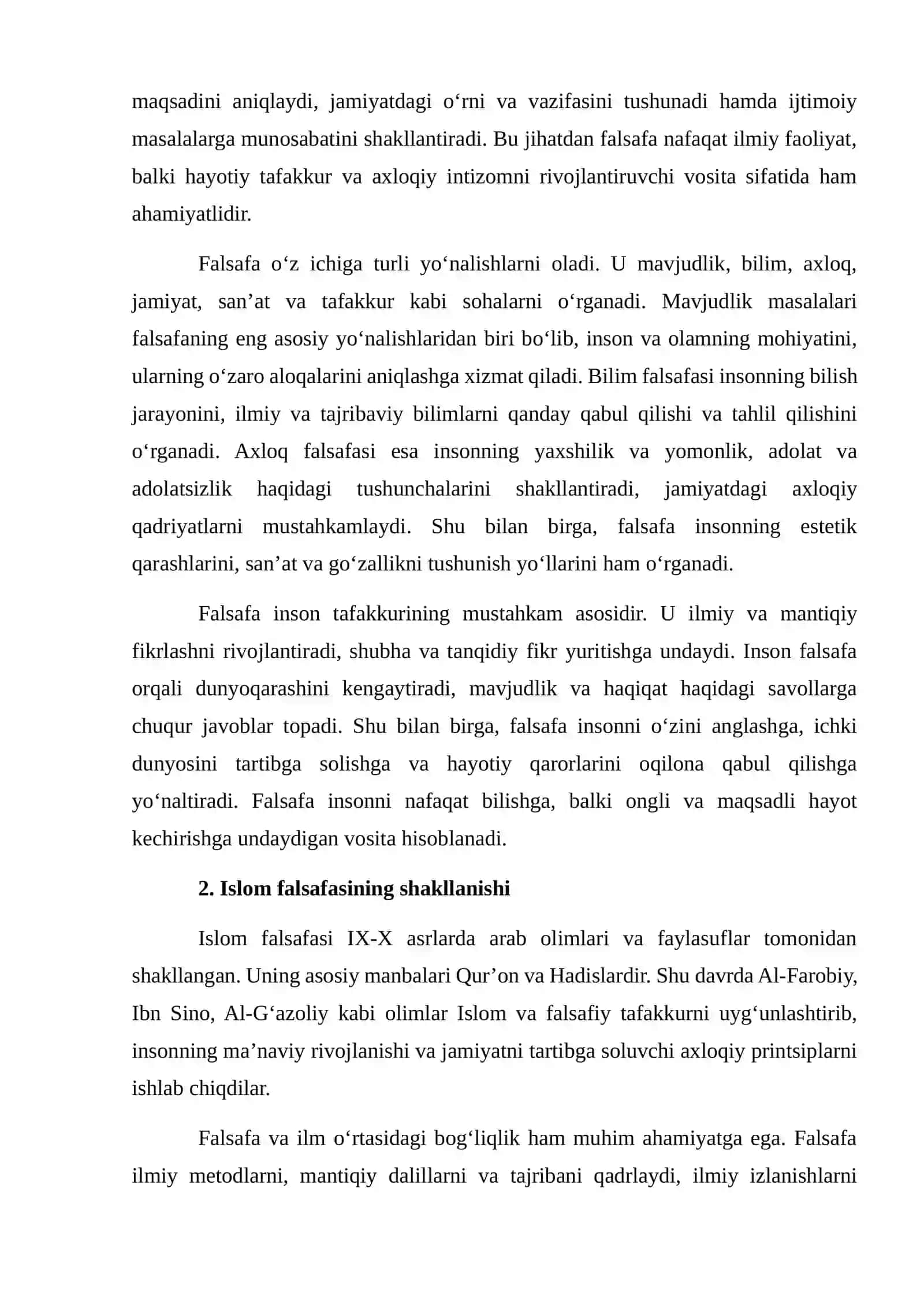 Islom falsafasining mohiyati 4
