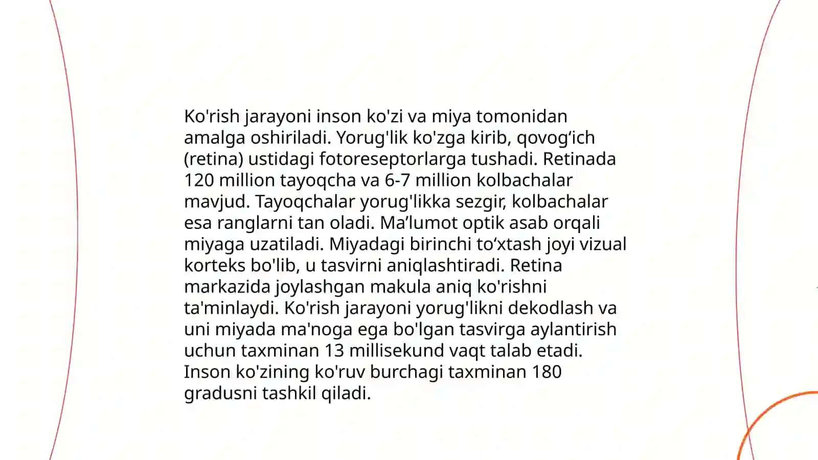 Koʻrish analizatori 4