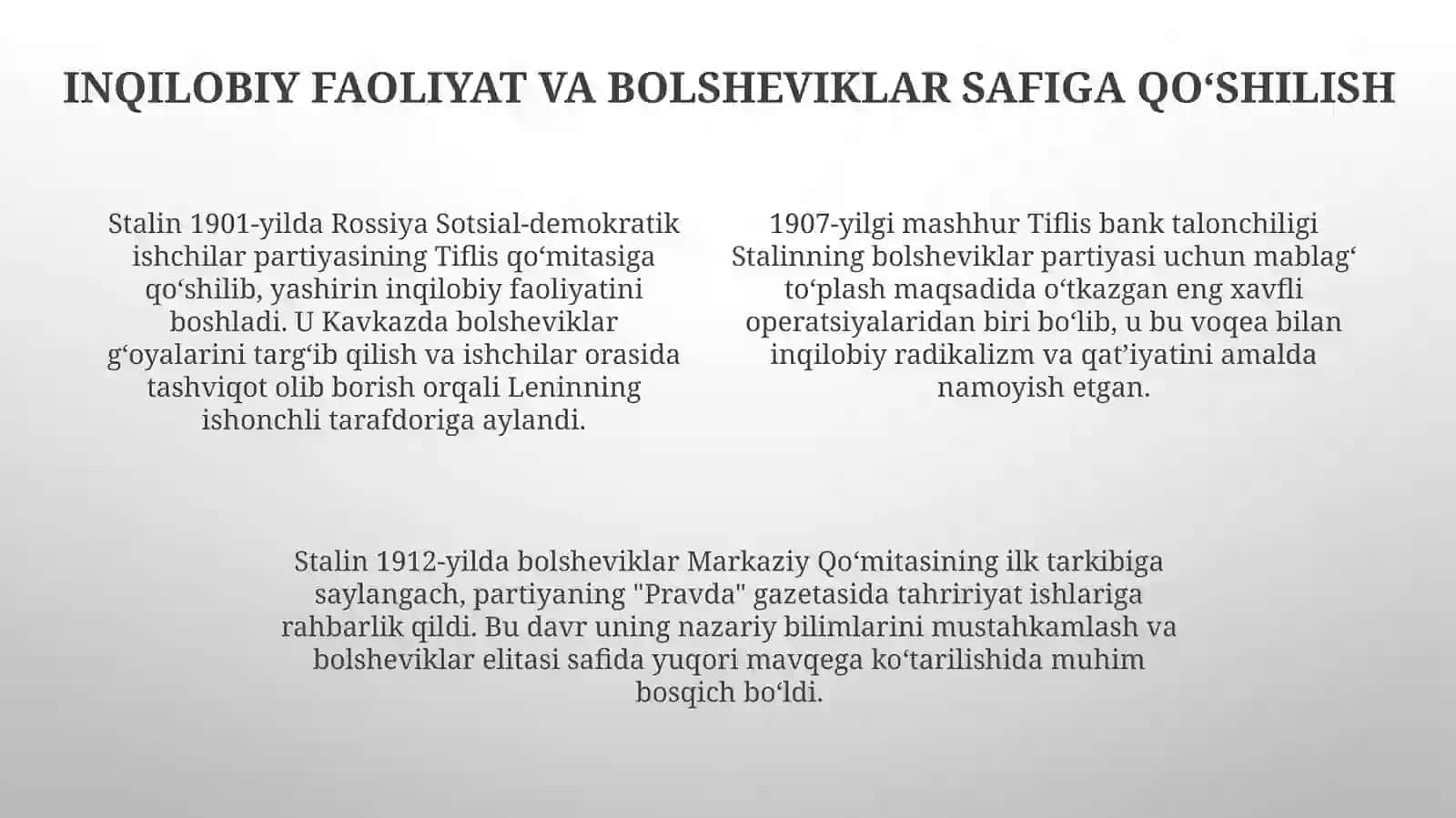 Stalinning siyosiy portreti 4