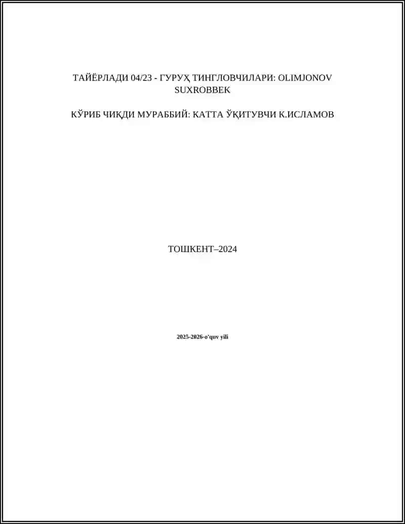 MALI DAVLATI SOLIQ TIZIMI 4