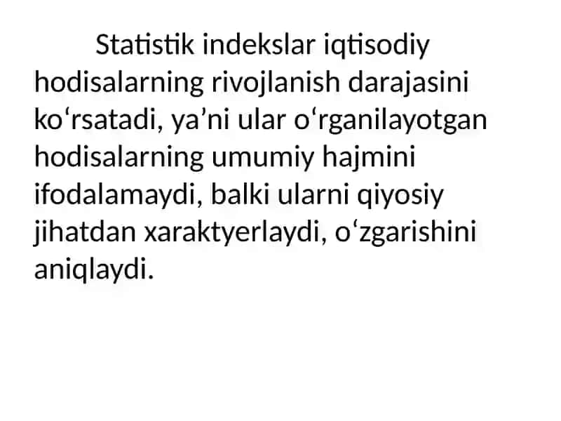 IQTISODIY INDEKSLAR 4