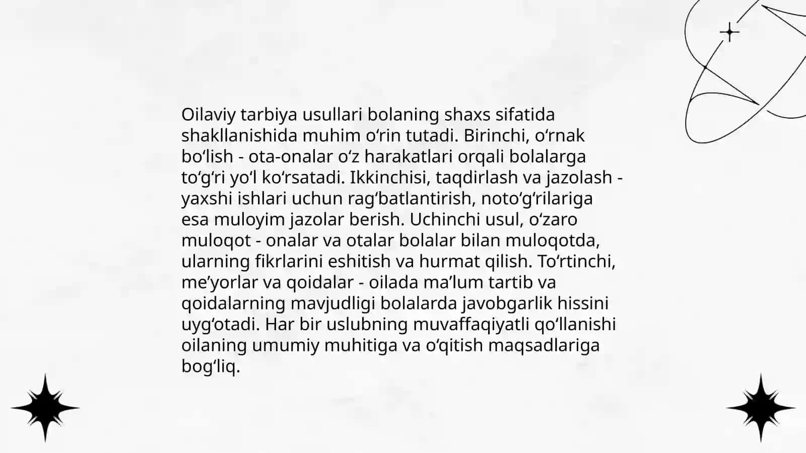 Tarbiya va ijtimoiylashuv jarayonlari 4