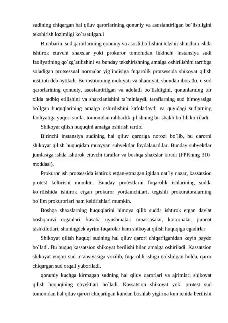 SUD AJRIMI VA QARORI 4