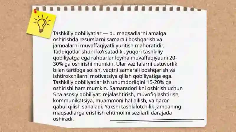 Pedagogik qobiliyatning asosiy turlari 4