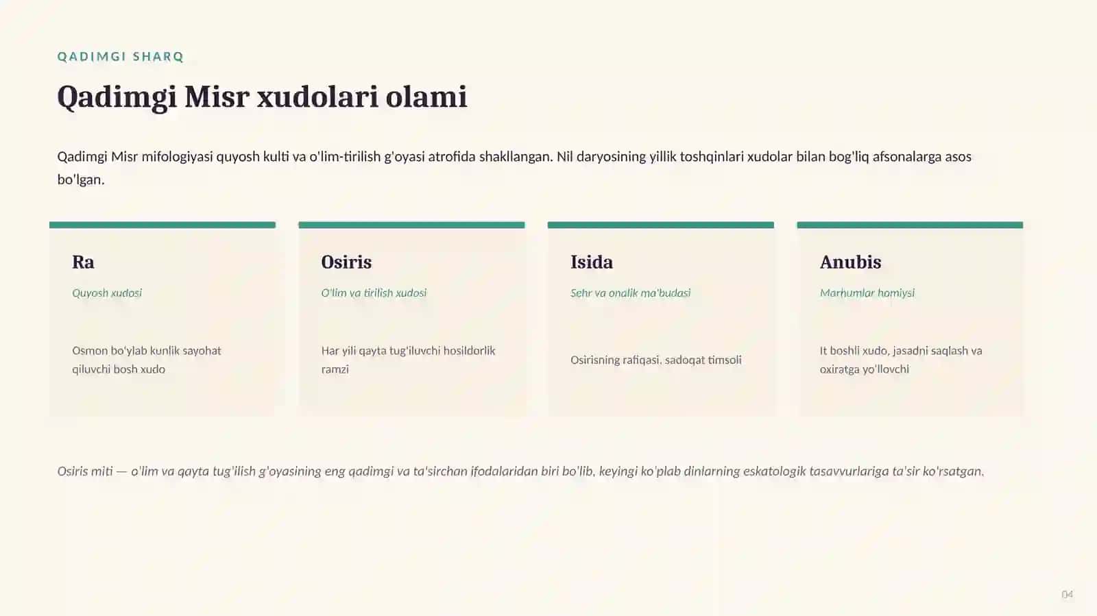 MIFOLOGIYA VA MADANIYATSHUNOSLIK 4