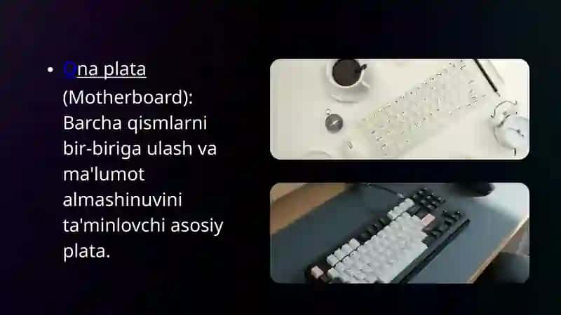 Komputerning asosiy qismlari 4