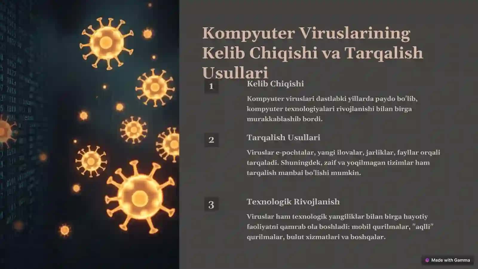 Kompyuter Viruslari va Virusdan Himoyalanish Muammolari 4