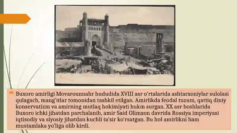 Xiva xonligi va Buxoro amirligining tugatilishi 4