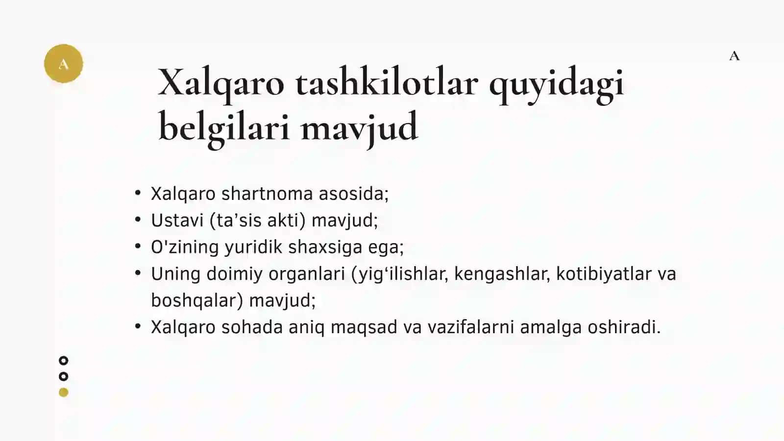 Xalqaro tashkilotlar huquqlari 4