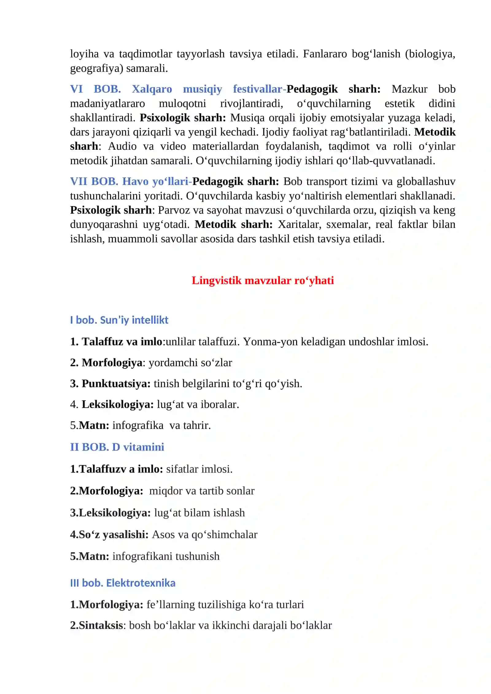 Ona tili o‘qitish metodikasi 4
