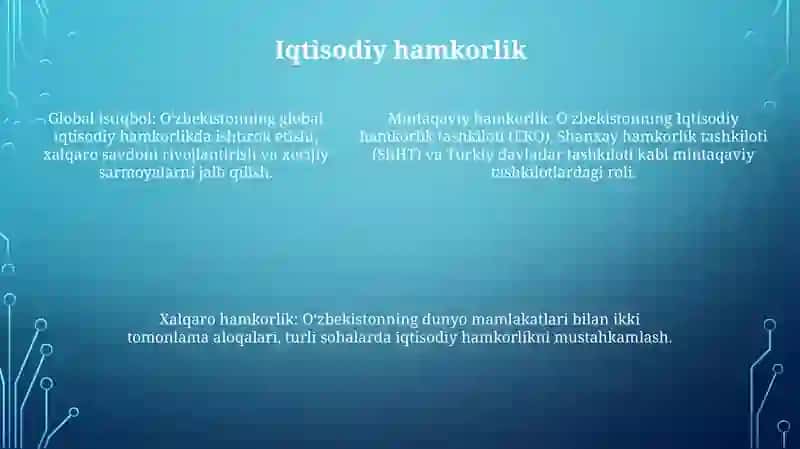 O'Zbekiston Va Jahon Hamjamiyati 4