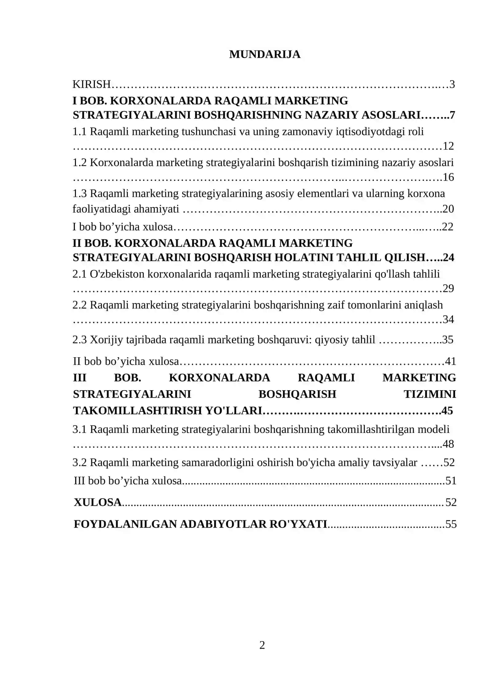 Korxonalarda raqamli marketing strategiyalarini boshqarish tizimini takomillashtirish 4