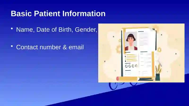 Patient Admission Form in English 4
