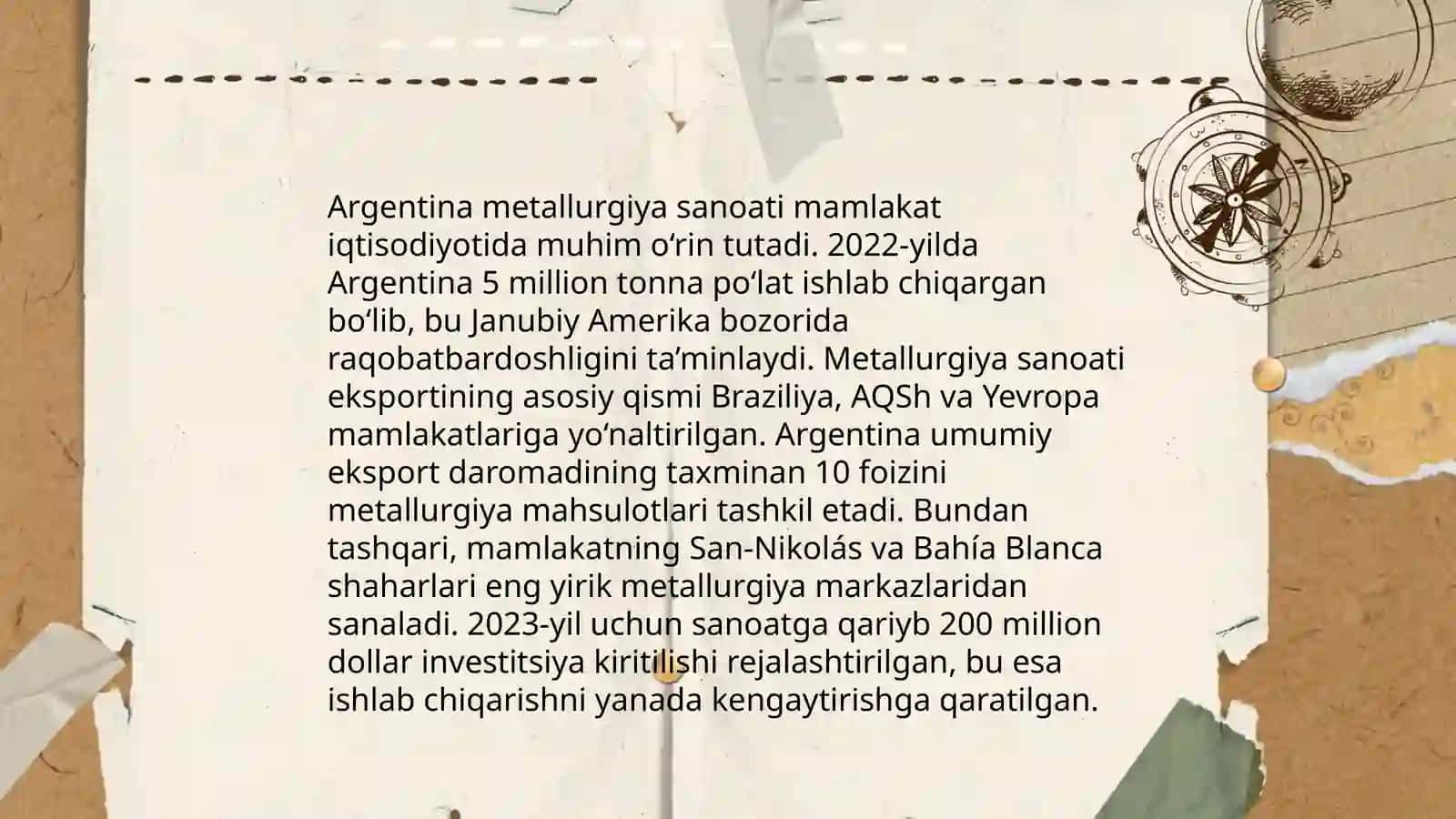 Argentina sanoat tarmoqlari rivojlanishi 4