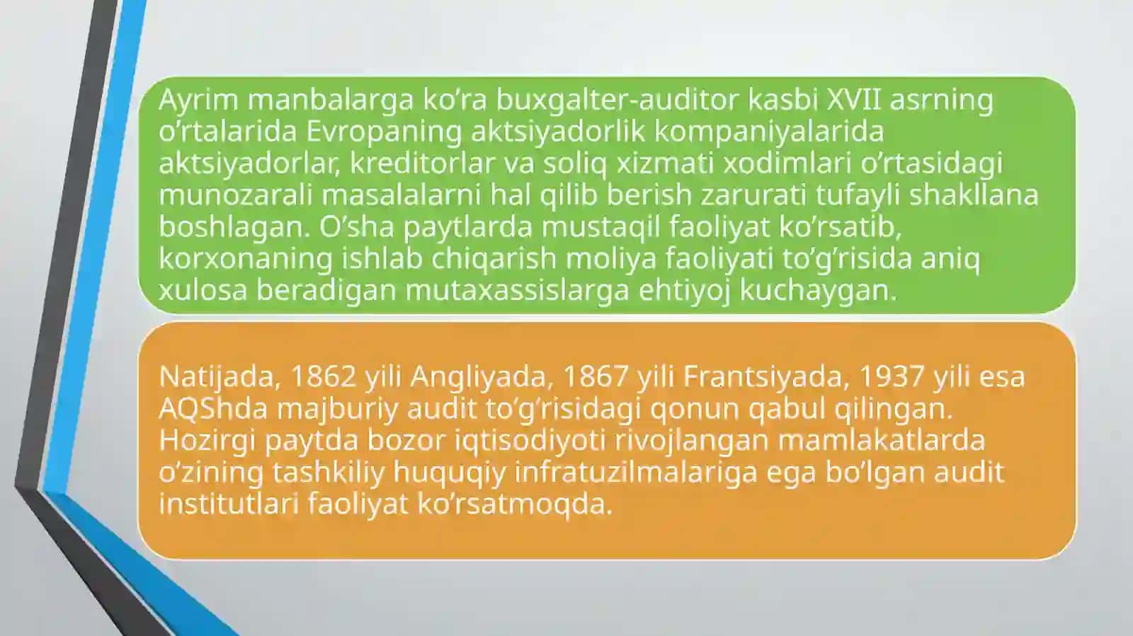 Auditning mohiyati uning maqsadi va vazifalari 4
