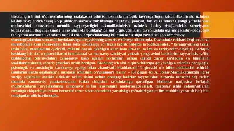 Oʻqituvchining kasbiy madaniyati 4