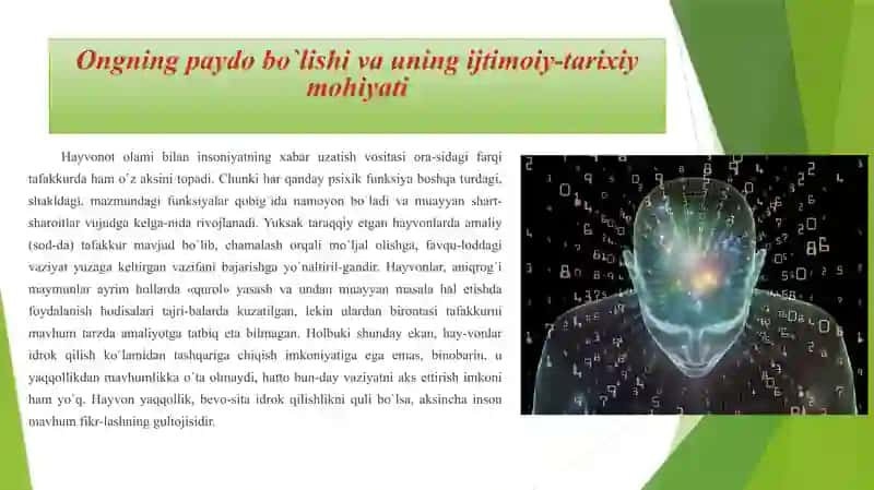 Ongning aniq psixologik tasnifi 4