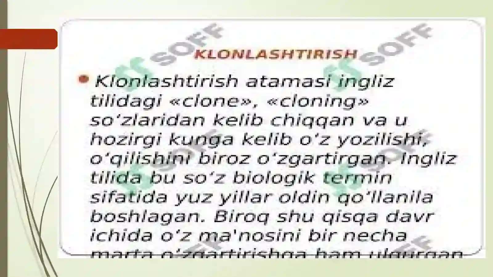 Klonlar.klonlashtirishklinikahamiyati 4