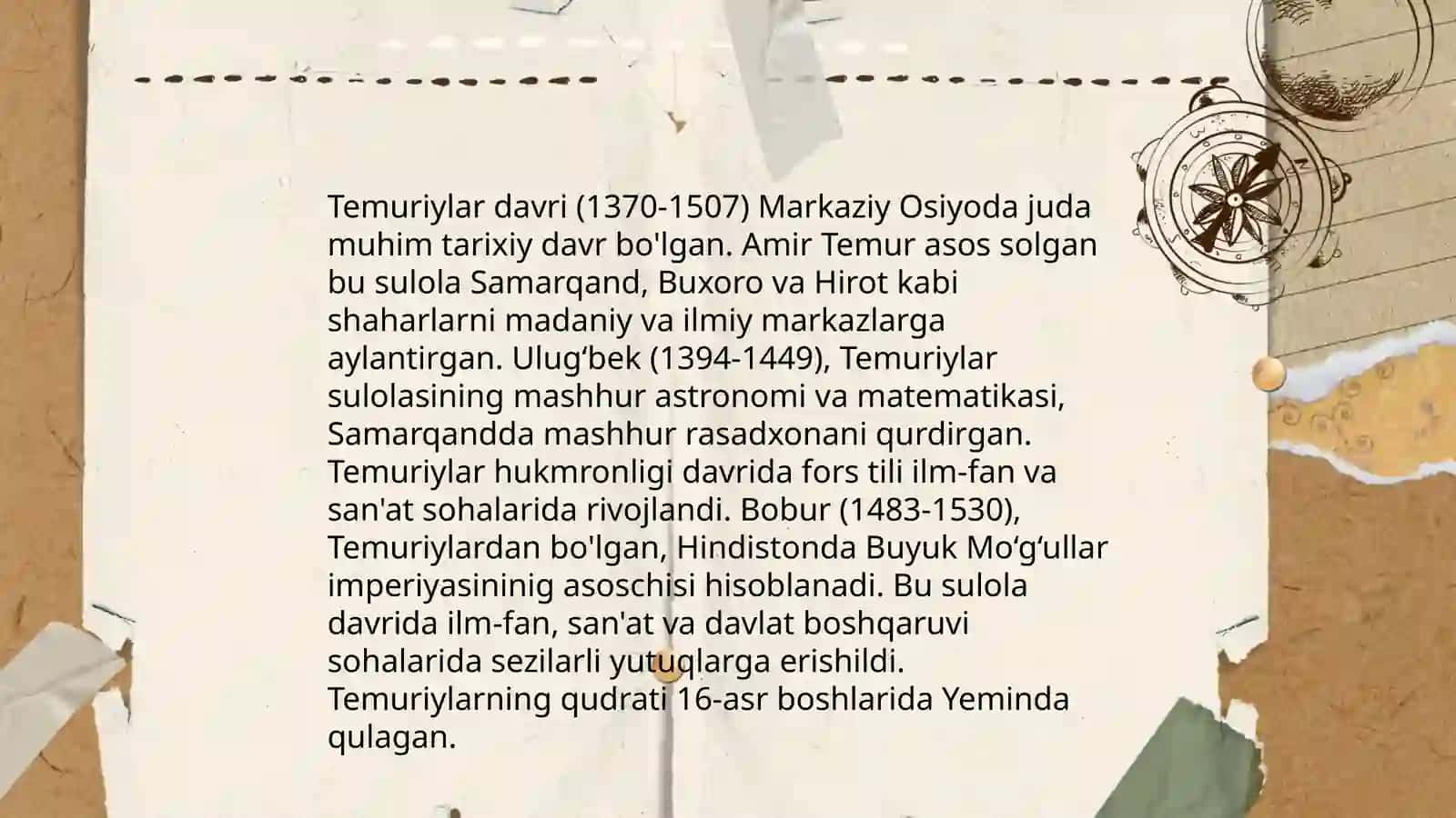 Shayboniylar davrida oʻrta Osiyo 4
