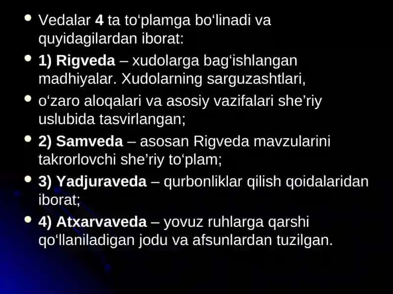 Vedizm 4