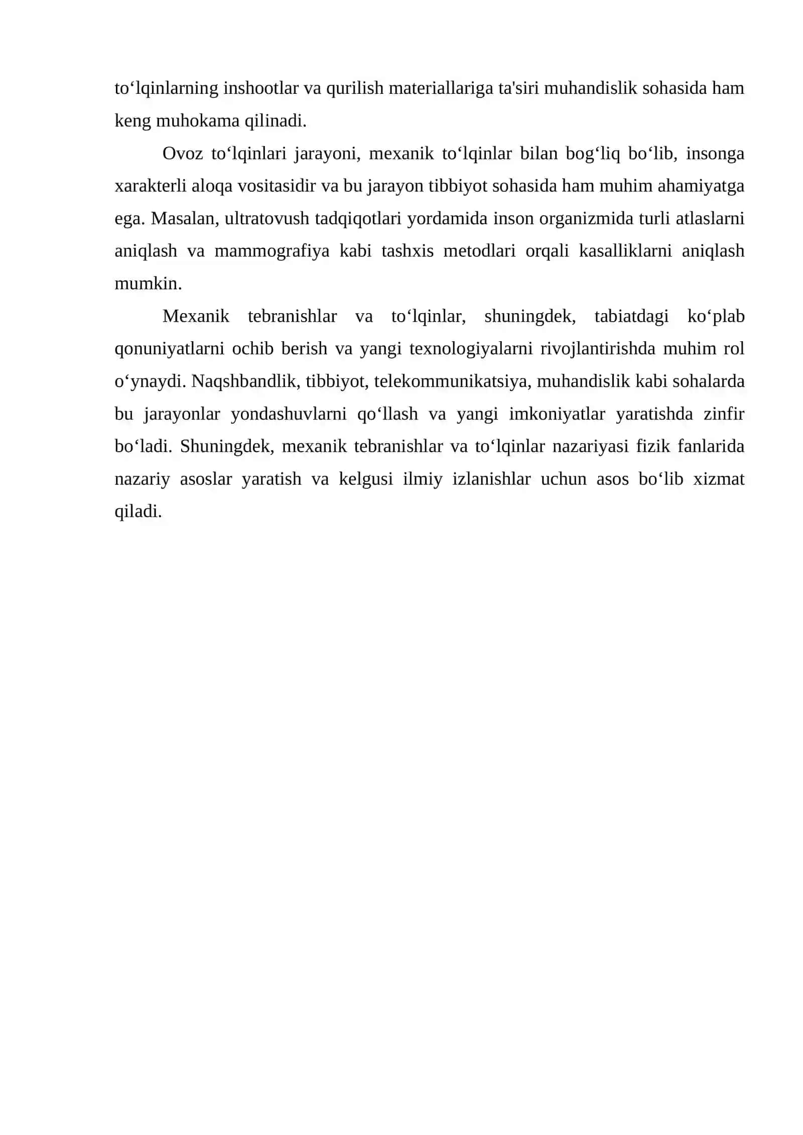 MEXANIK TEBRANISHLAR VA TO‘LQINLAR 4