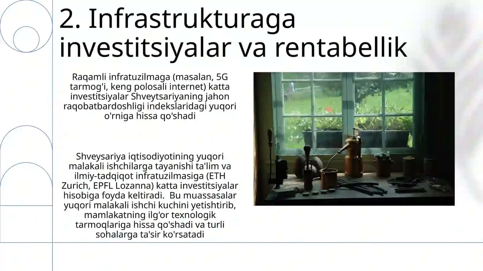 Iqtisodiy tizimlar Shvetsariya 4