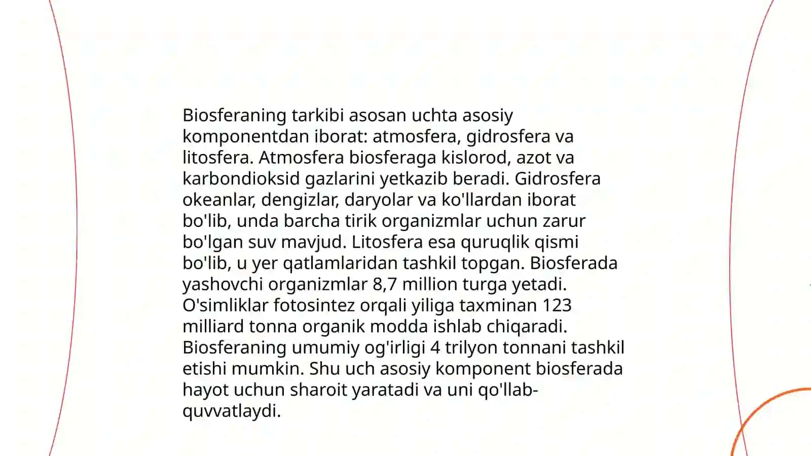 Biosfera haqida tushuncha 4