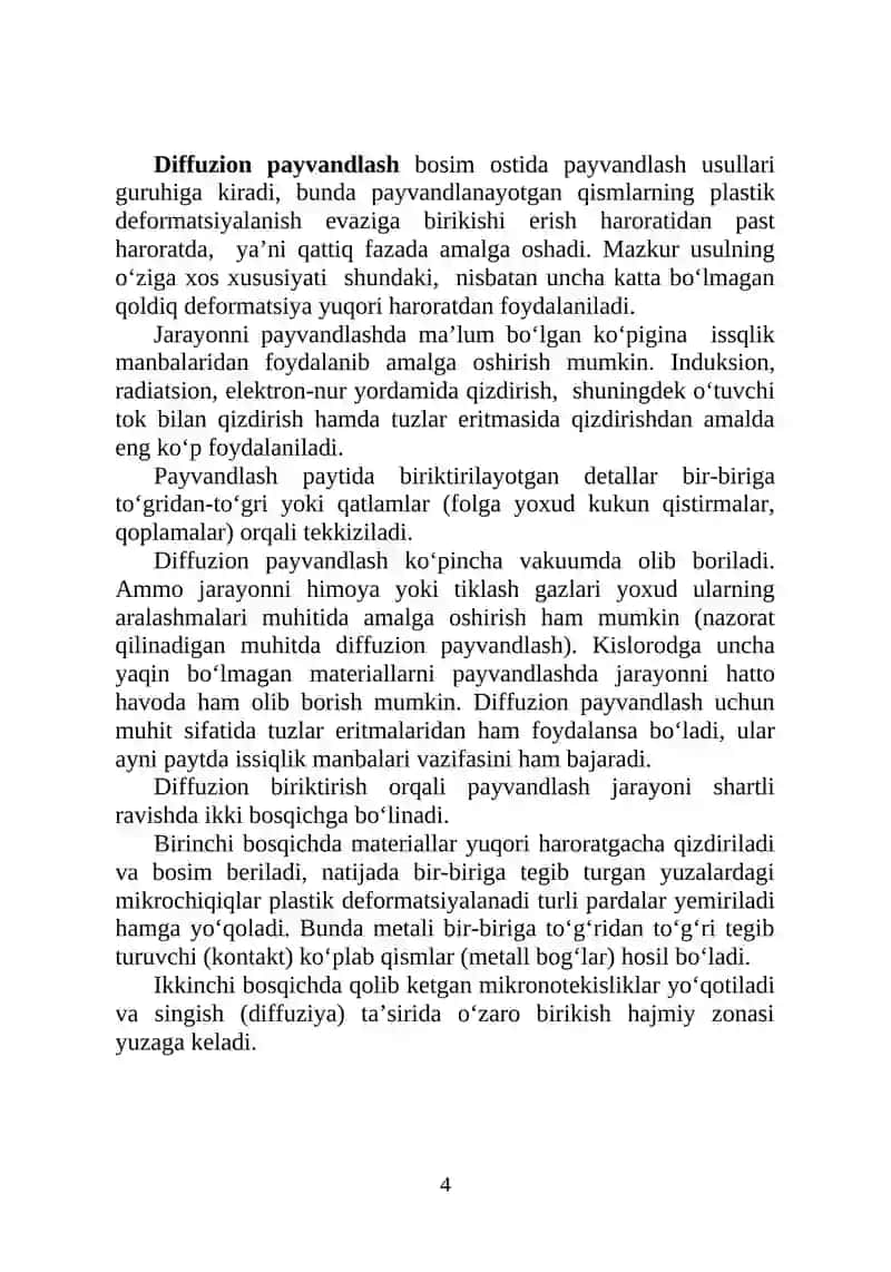 Bosim ostida payvandlash usullari 4