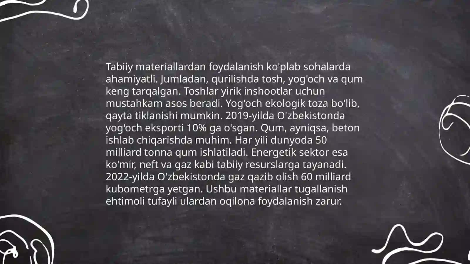 Tabiat burchagini yaratishning maqsadi 4