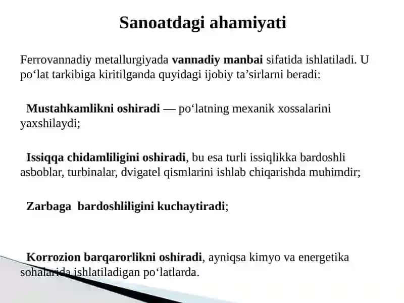Ferrovannadiy slayd 4