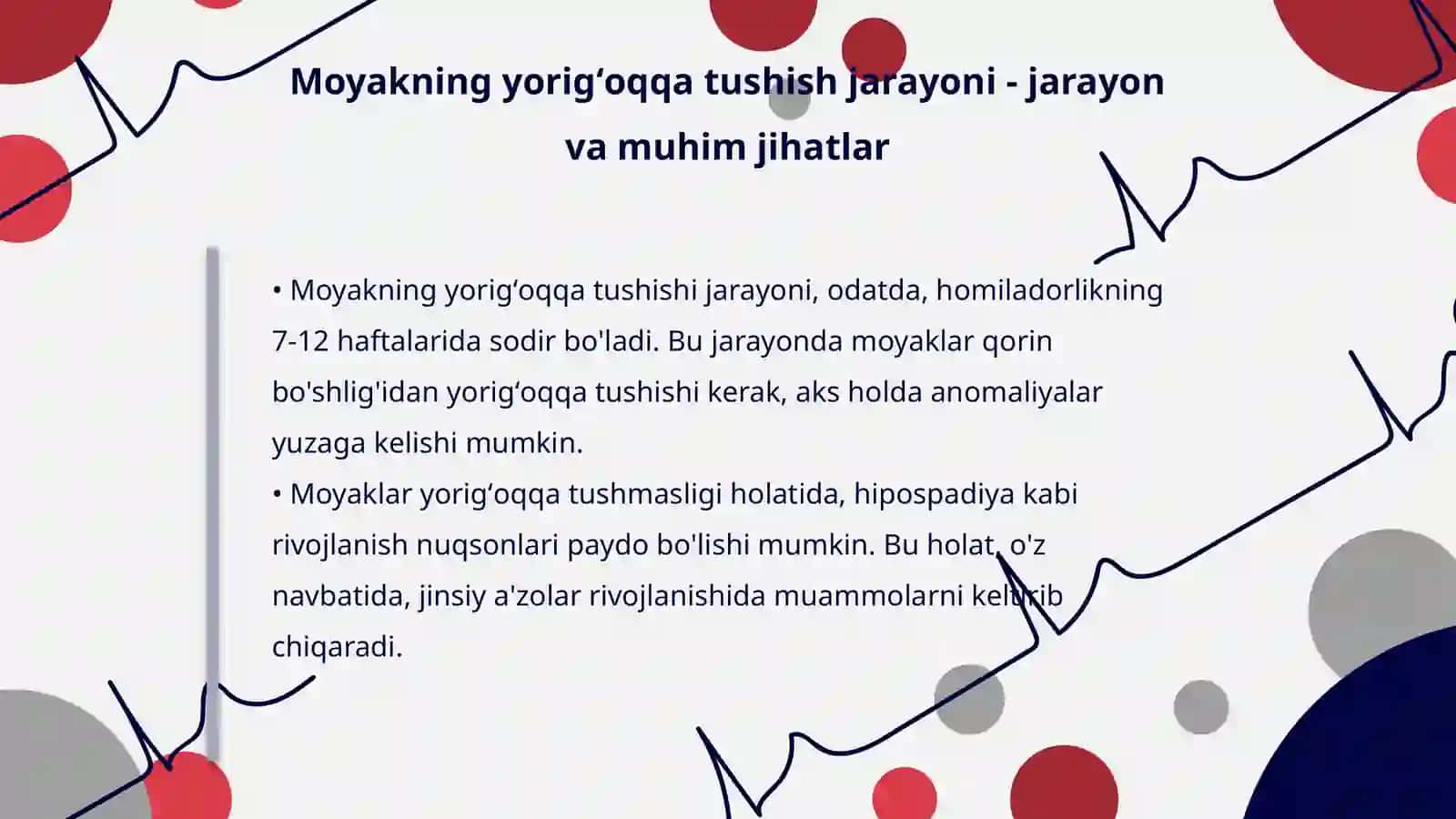Siydik ayiruv a’zolarining rivojlanish nuqsonlari 4