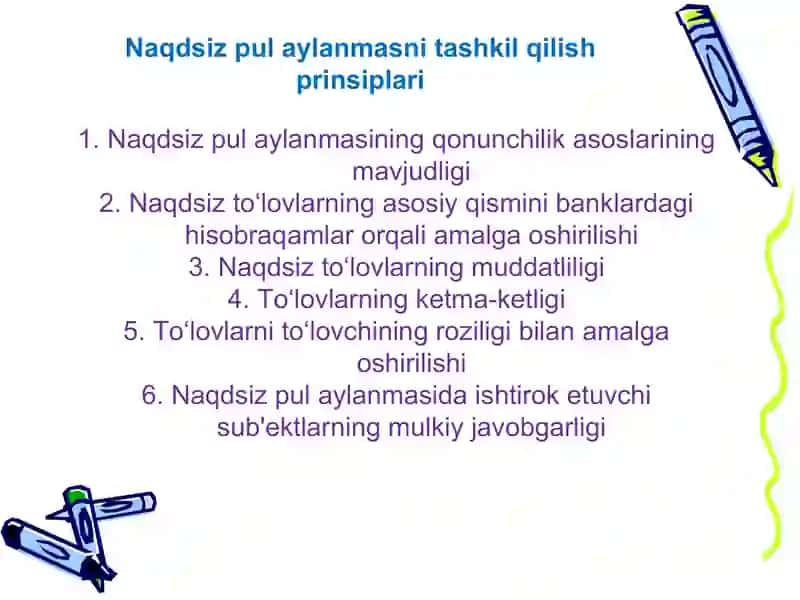 Pul aylanmasi va uning tarkibi 4
