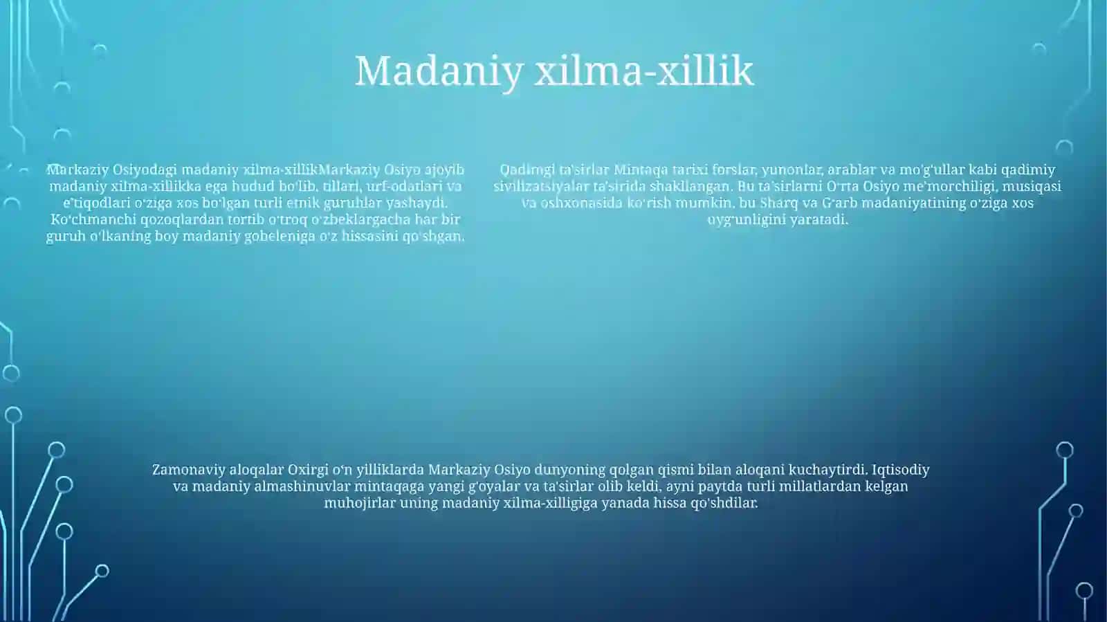 Shimoliy Osiyo Xalqlari Xaqida 4