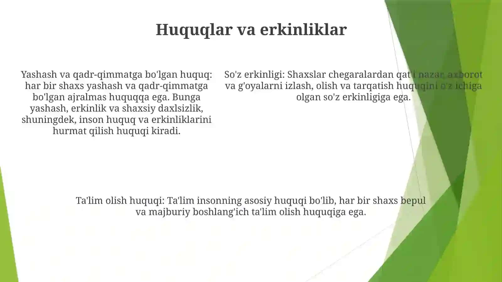 O‘zbekiston Respublikasining Konstitutsiyasi 4