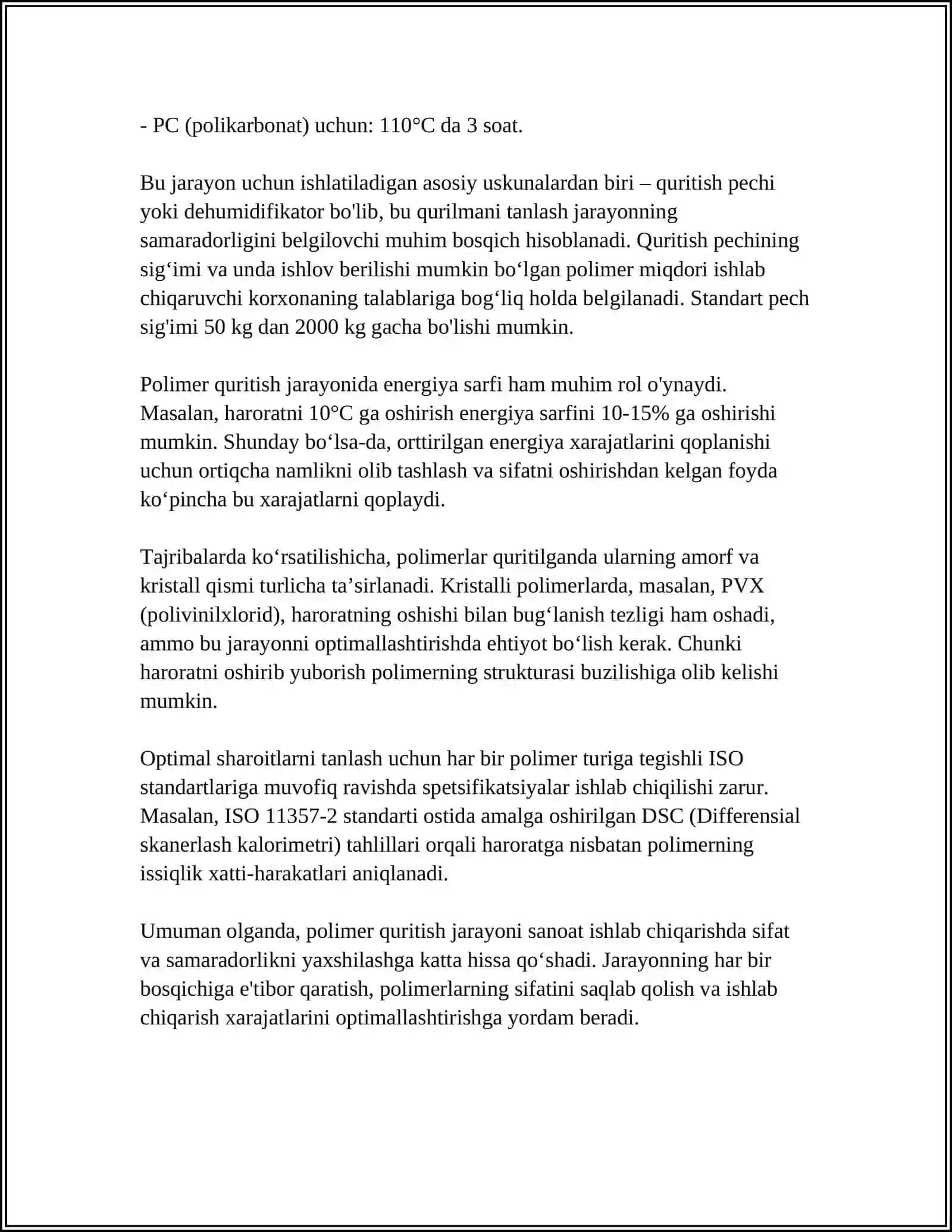 POLIMERLARNI PURKAB QURITUVCHI JIHOZLAR 4