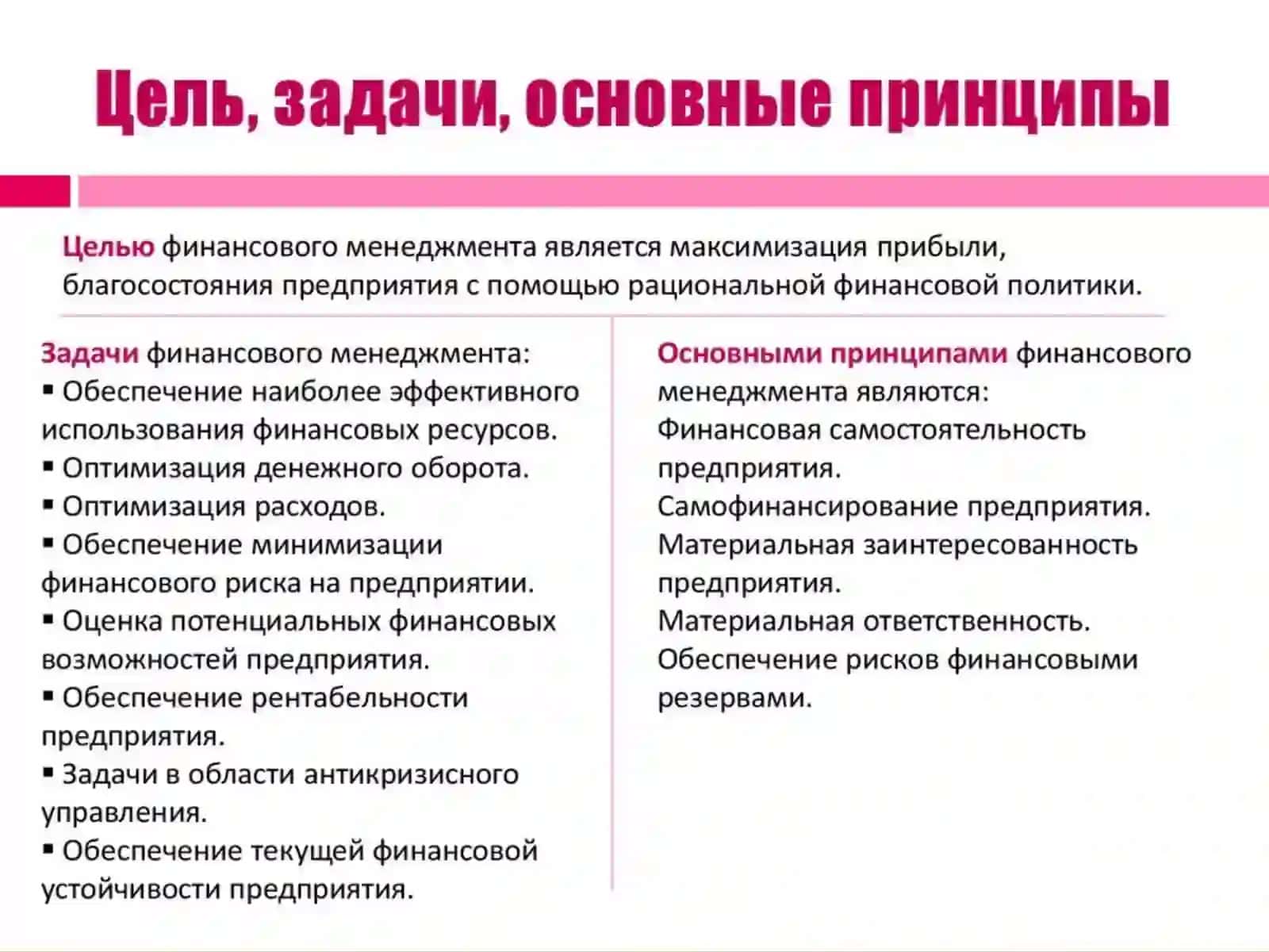 Cуть управления, цели и задачи 4