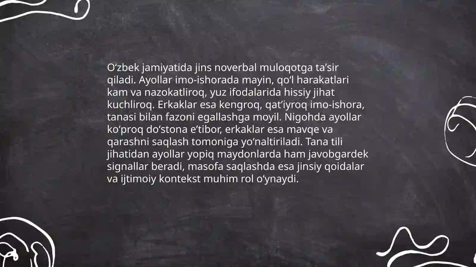 Oʻzbek muloqot xulqining gender munosabati 4
