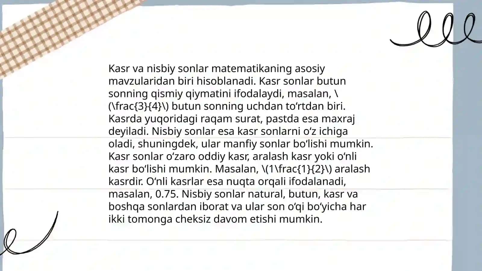 Algebraik ifodalar 4