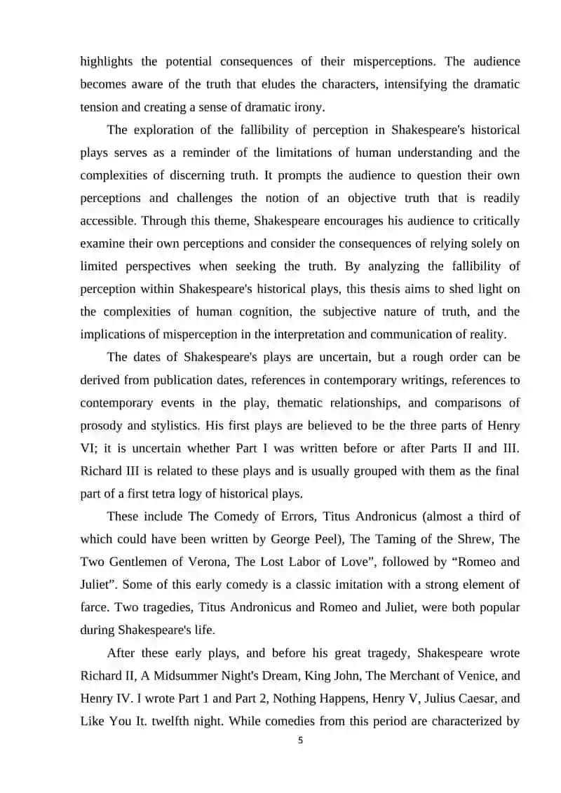 THE DESCRIPTION OF TRUTH AND ISSUE IN SHAKESPEARE’S HISTORIES.doc 4