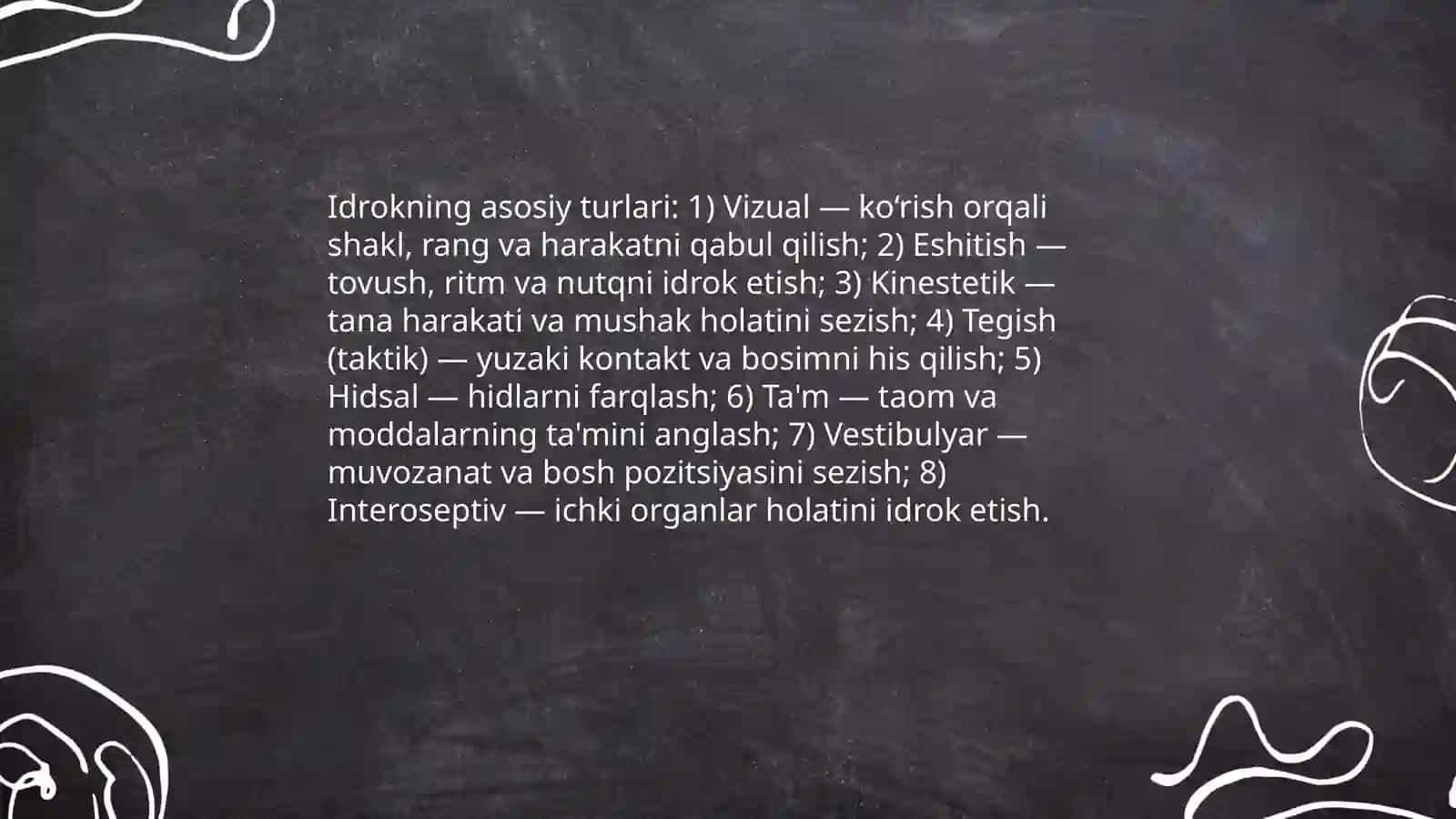 Idrok va diqqat 4