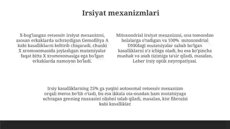 Genetik kasalliklar 4