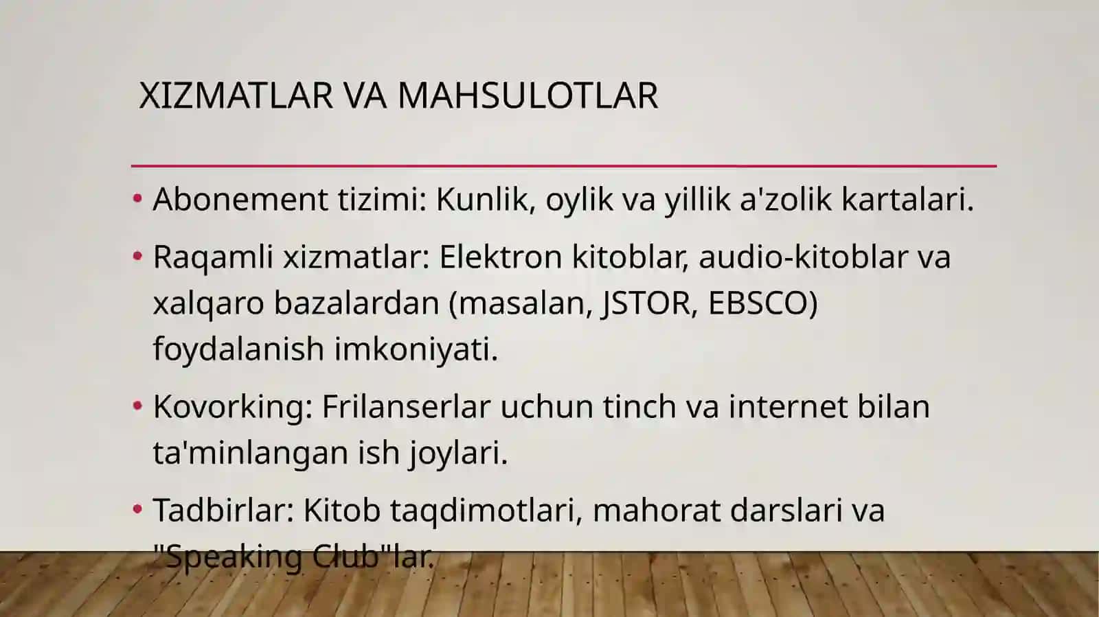 "Ziyo Maskani" intellektual markazi 4