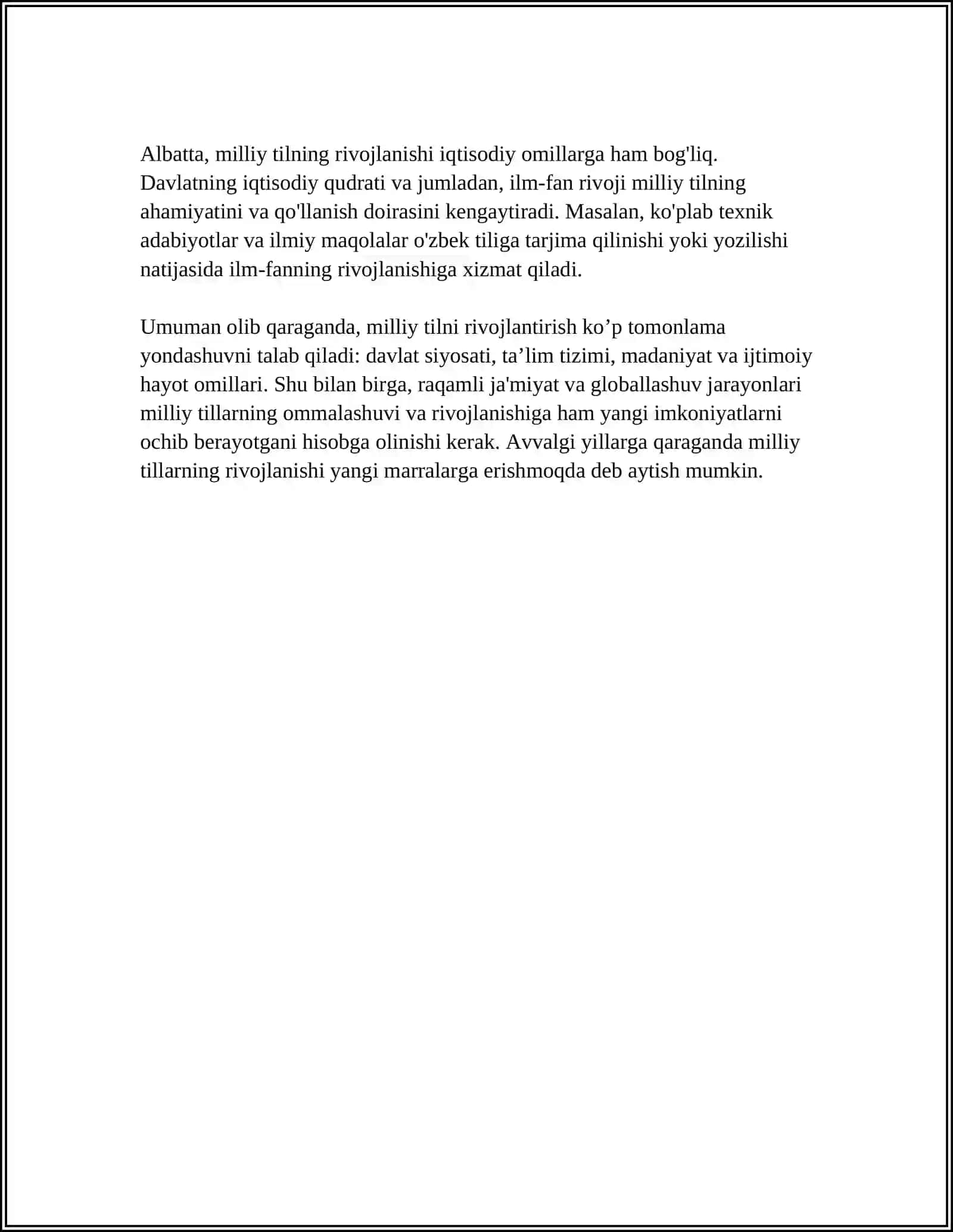 MILLIY VA ADABIY TIL 4
