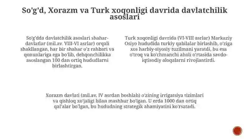 O‘zbek davlatchiligi va uning tarixiy bosqichlari 4
