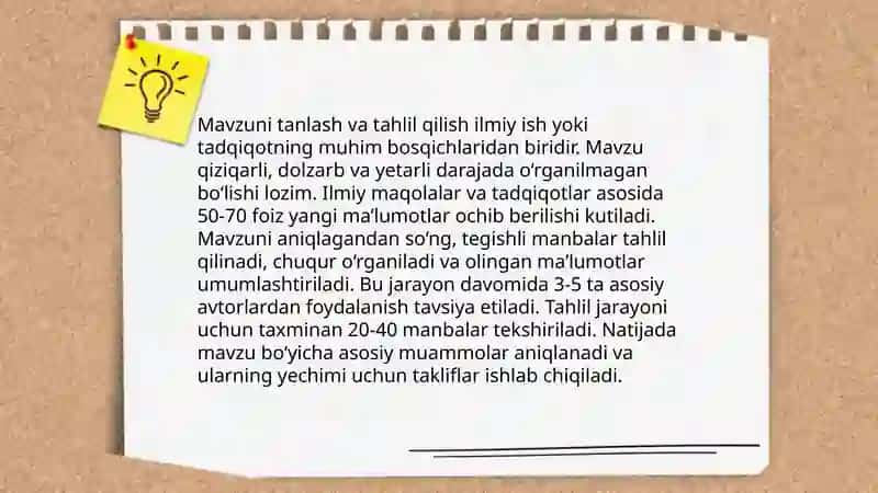 Dars rejasi tuzish 4