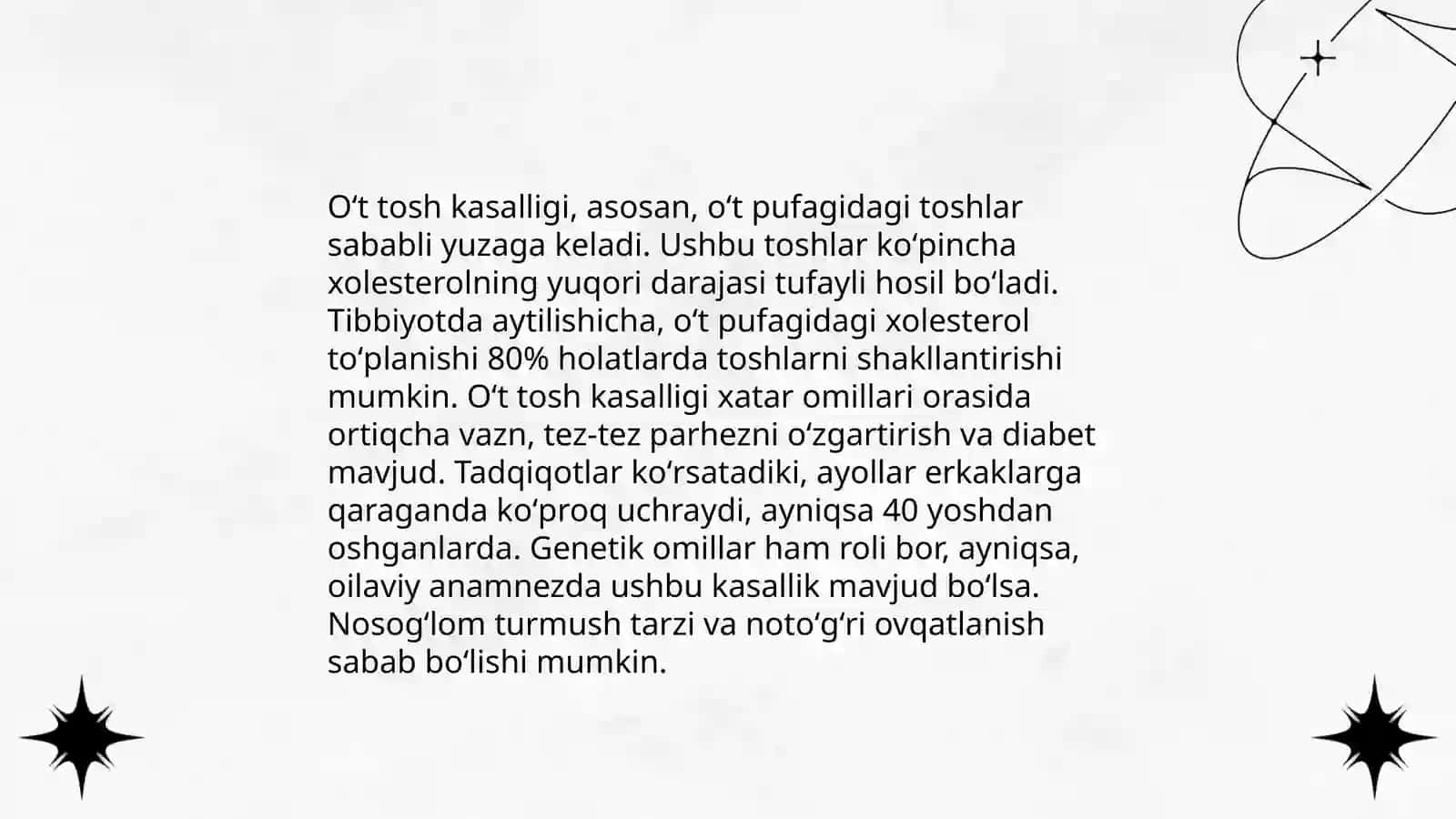 Oʻt tosh kasalligi 4