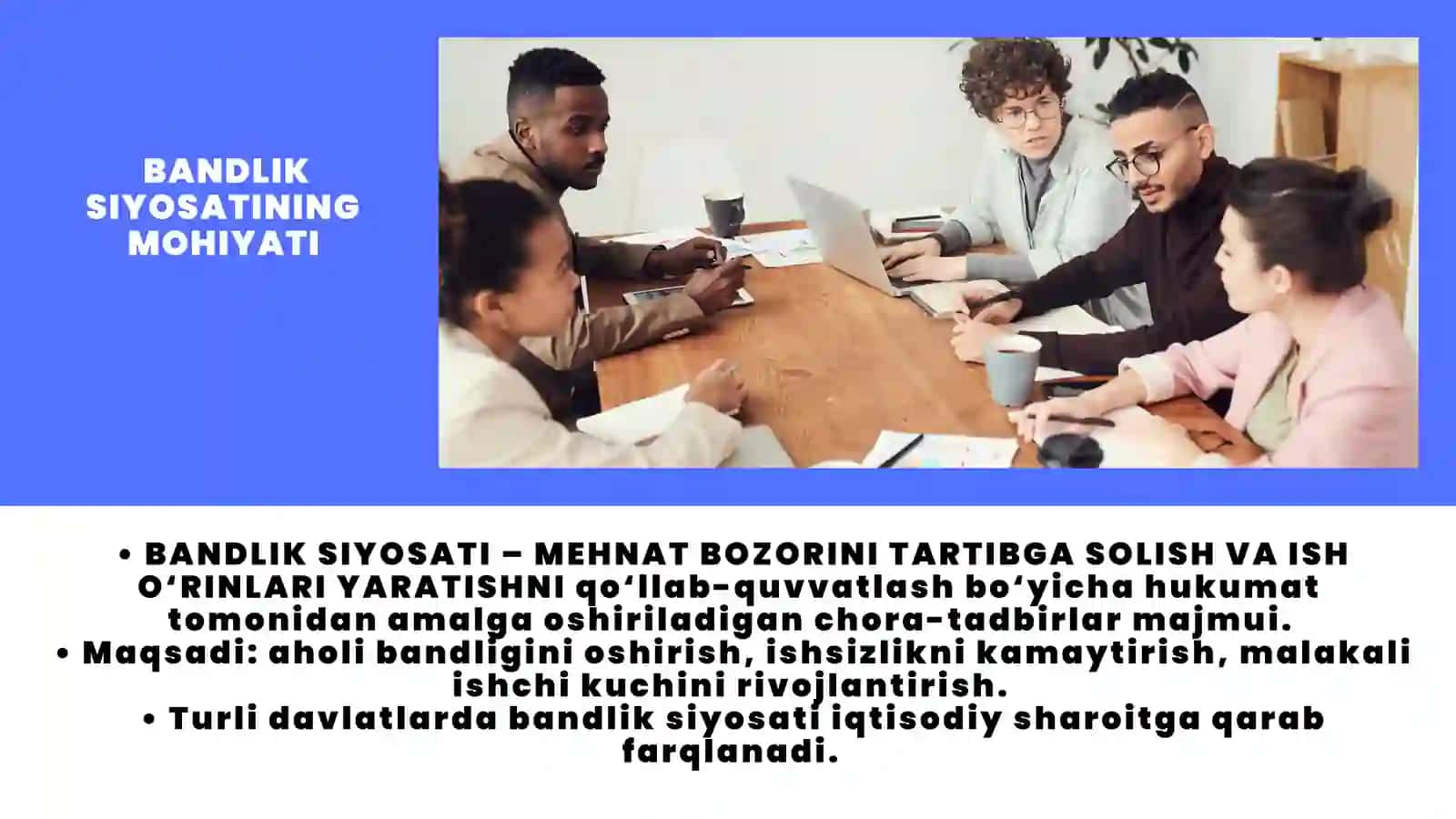 BANDLIK SIYOSATI VA IQTISODIY O‘SISH O‘RTASIDAGI BOG‘LIQLIK 4