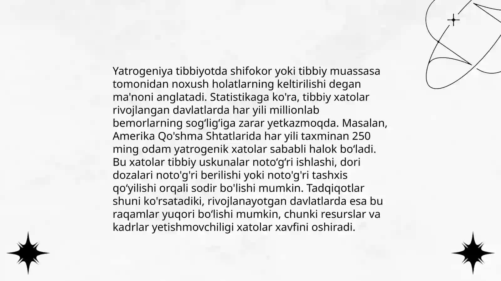 Yatrogeniya Muammolari 4