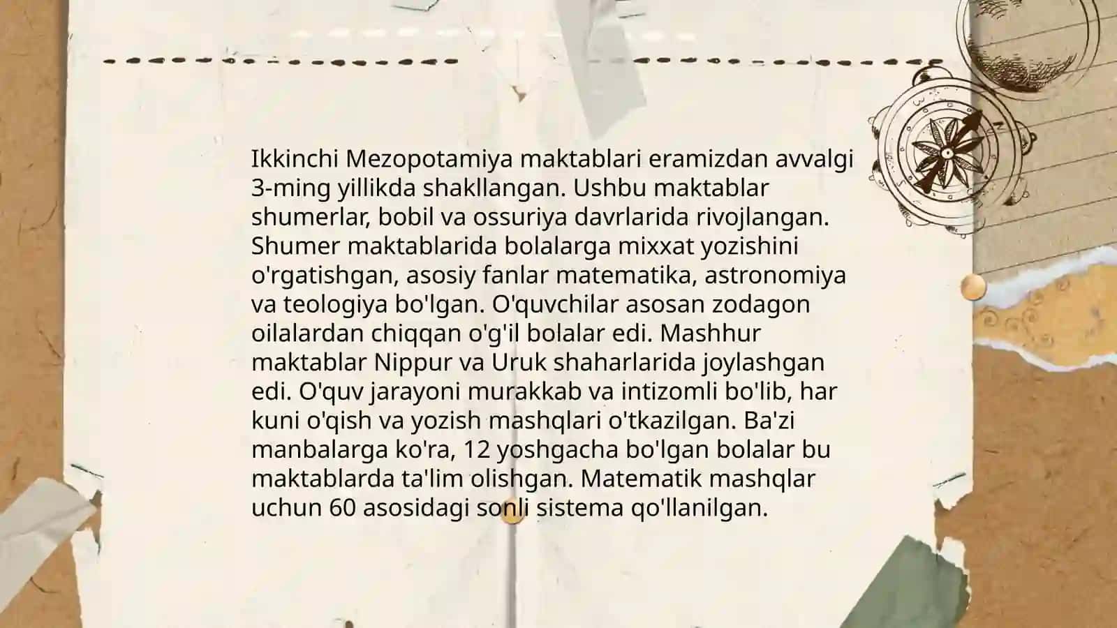 Qadimgi Sharqdagi ta'lim tizimi 4